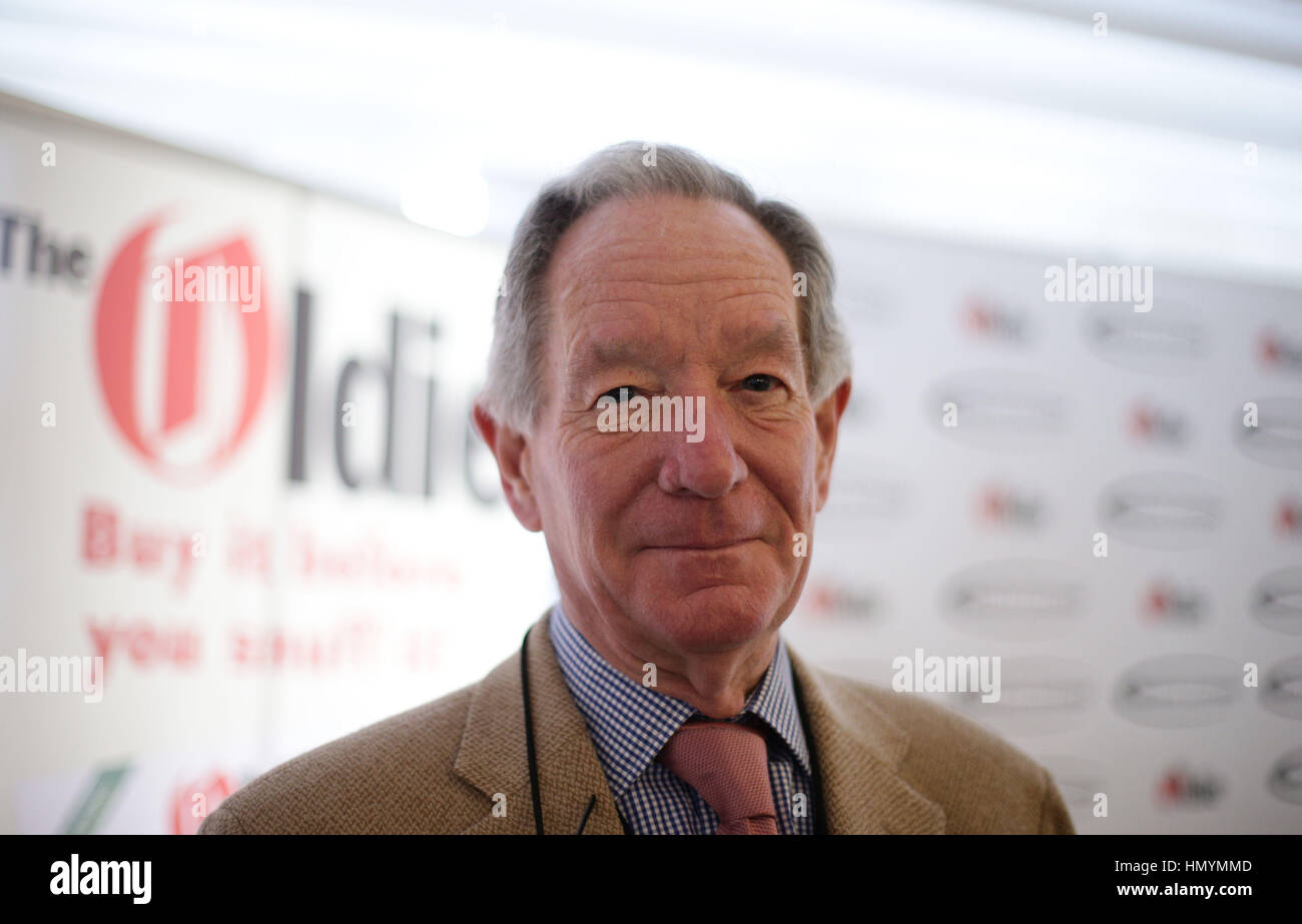 Michael Buerk attending The Oldie of the Year Awards at Simpsons in the Strand, central London. Stock Photo