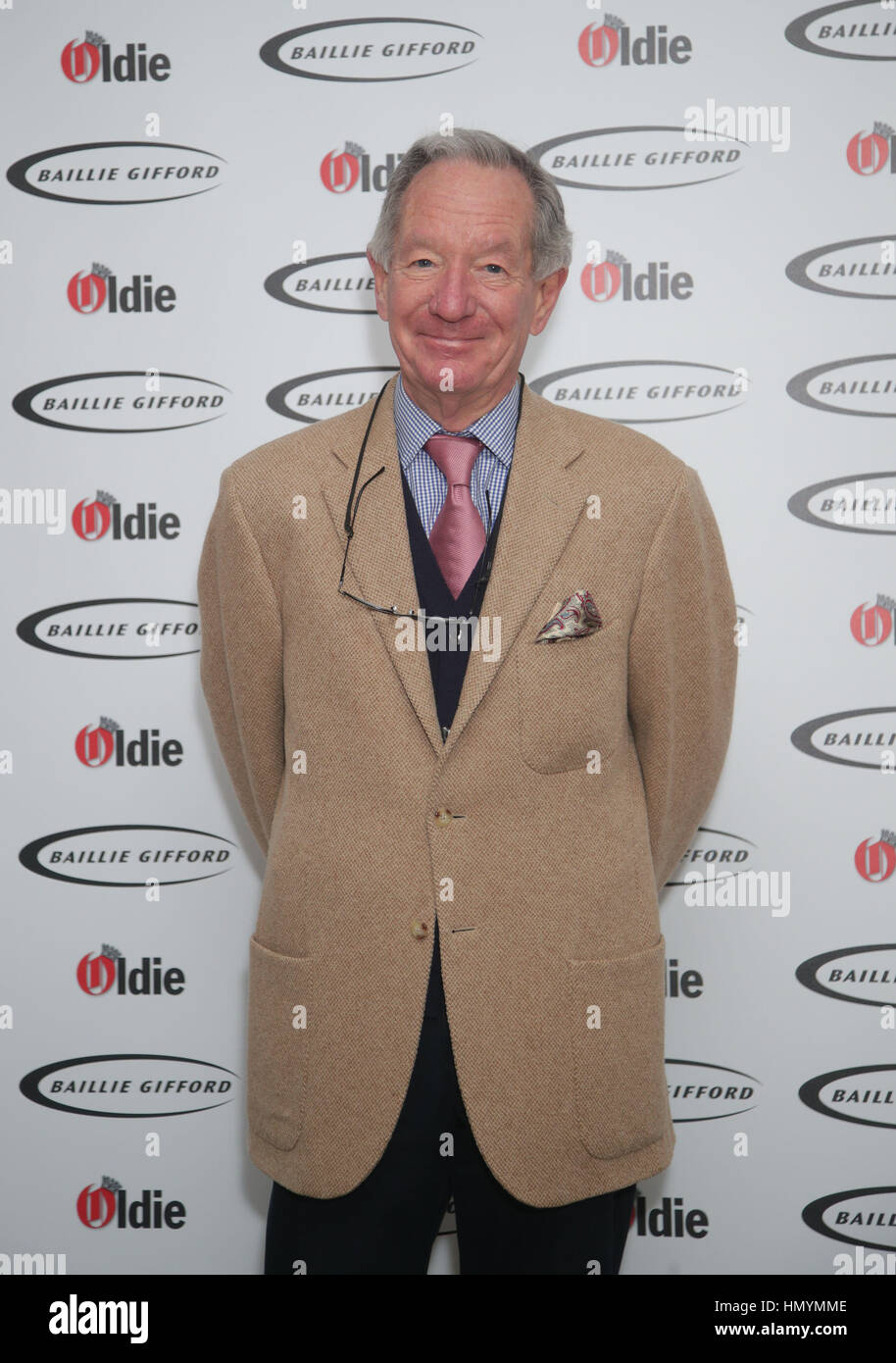 Michael Buerk attending The Oldie of the Year Awards at Simpsons in the Strand, central London. Stock Photo
