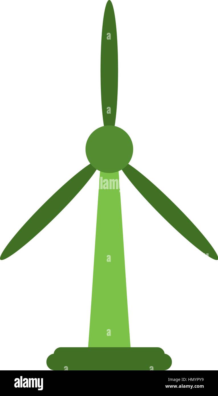 turbine wind energy bio tower Stock Vector Image & Art - Alamy