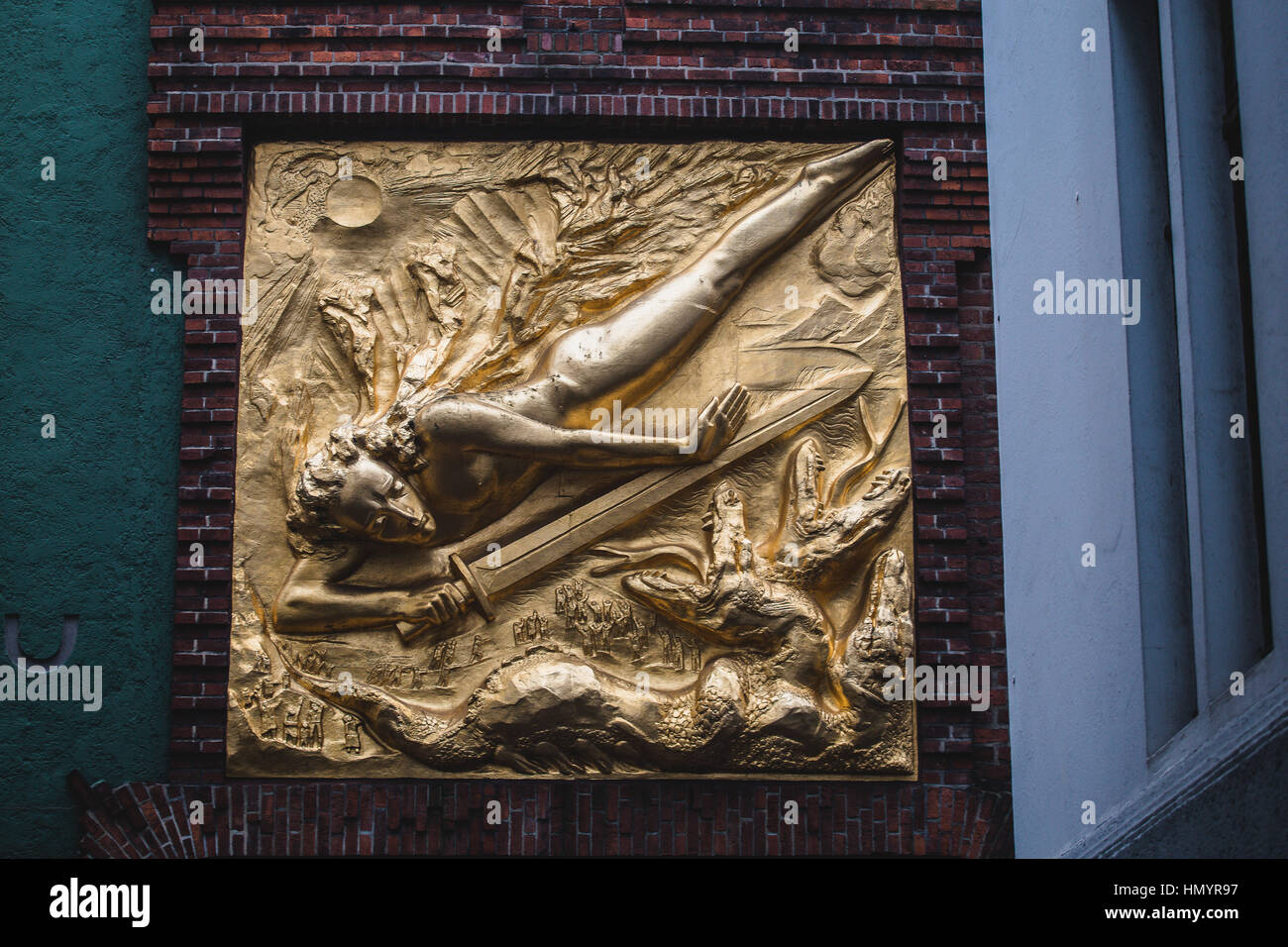 AltStadt,Old city Bremen, Germany Stock Photo