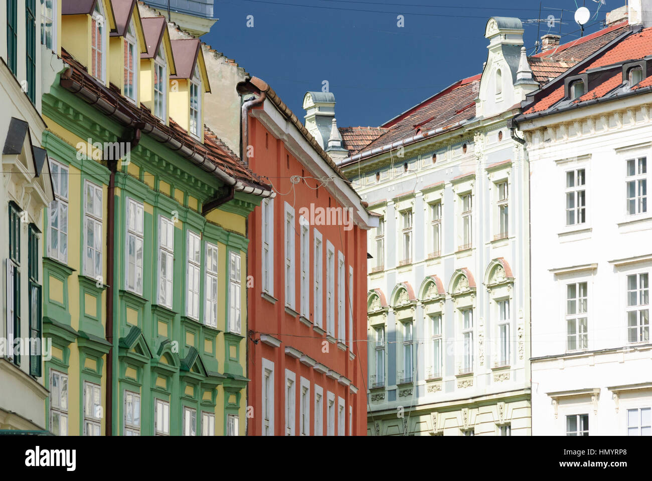 Bratislava (Pressburg): Old town; Street Rybarska brana, , , Slovakia Stock Photo
