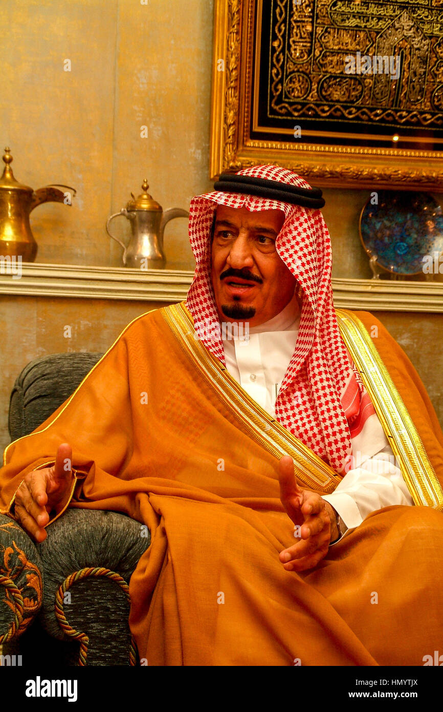 Ruler of Saudi Arabia King Salman, before succeeding King Abdullah to