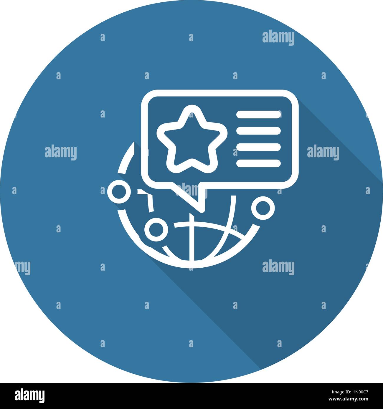Targeted Locations Icon. Flat Design Stock Vector Image & Art - Alamy