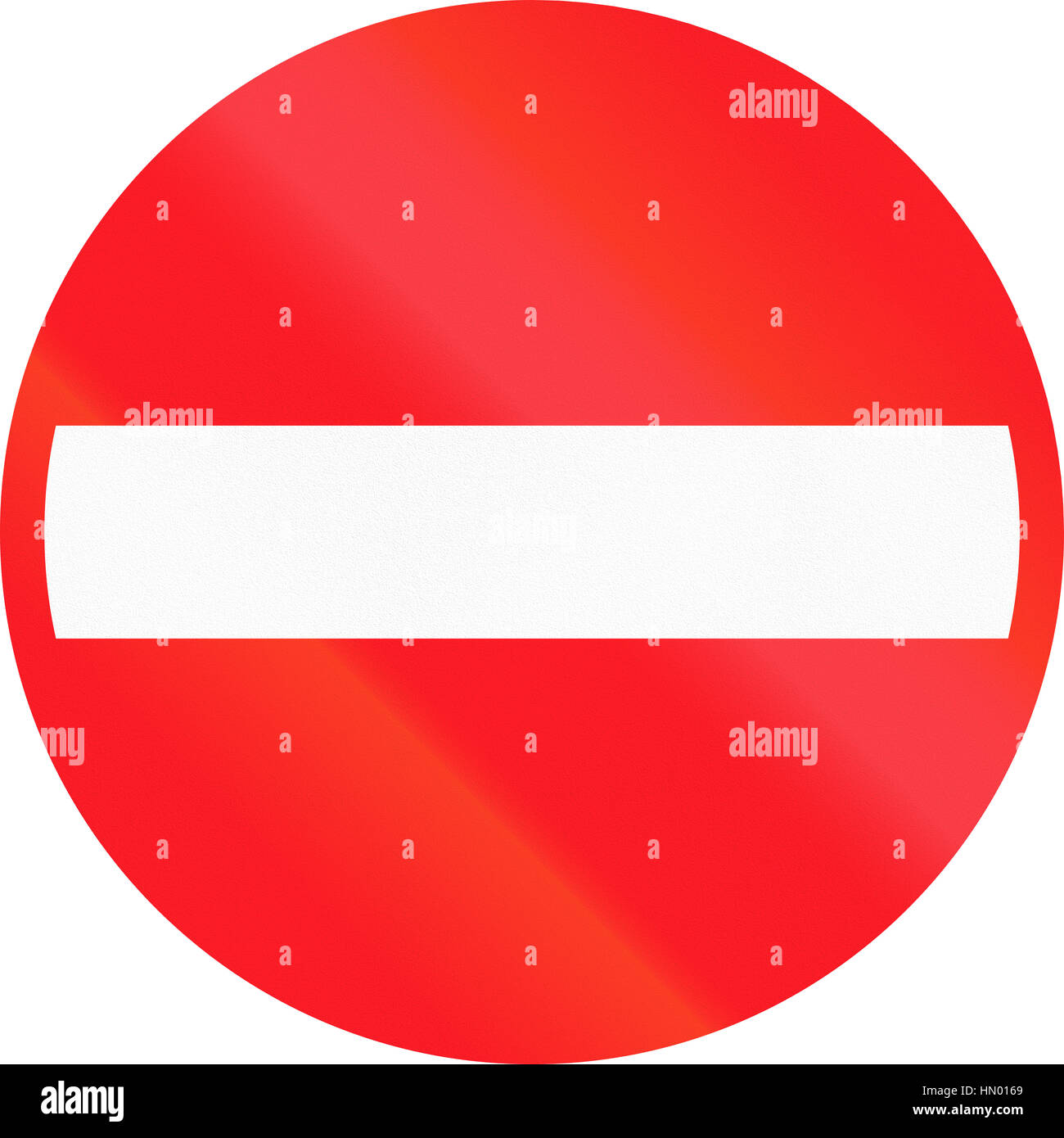 Road sign used in Switzerland - No entry for vehicular traffic Stock ...