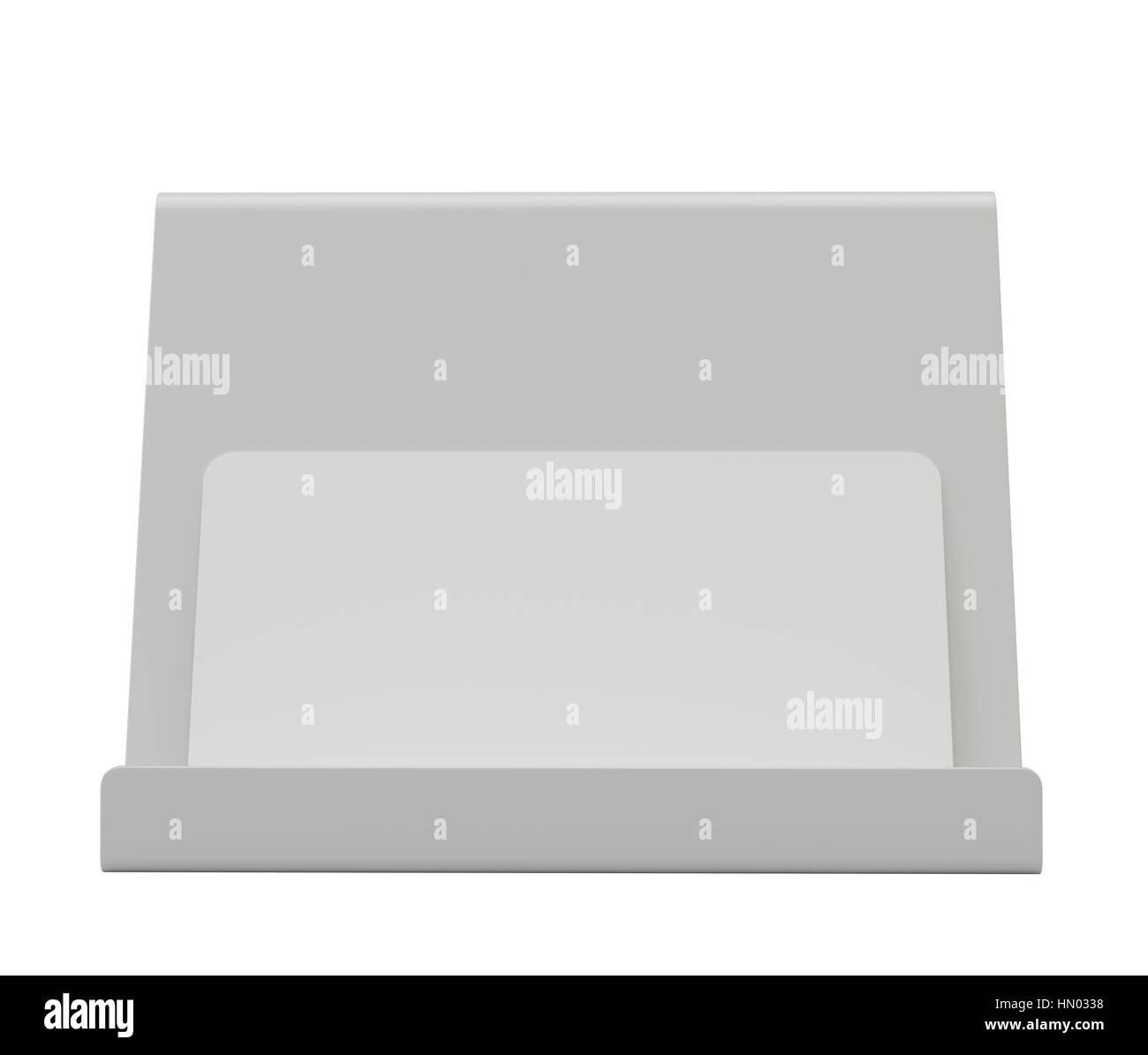 White Glossy holder for business cards Stock Photo Alamy