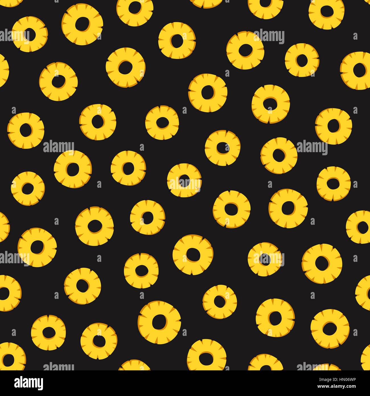 Pineapple seamless pattern ananas Stock Vector Images - Alamy