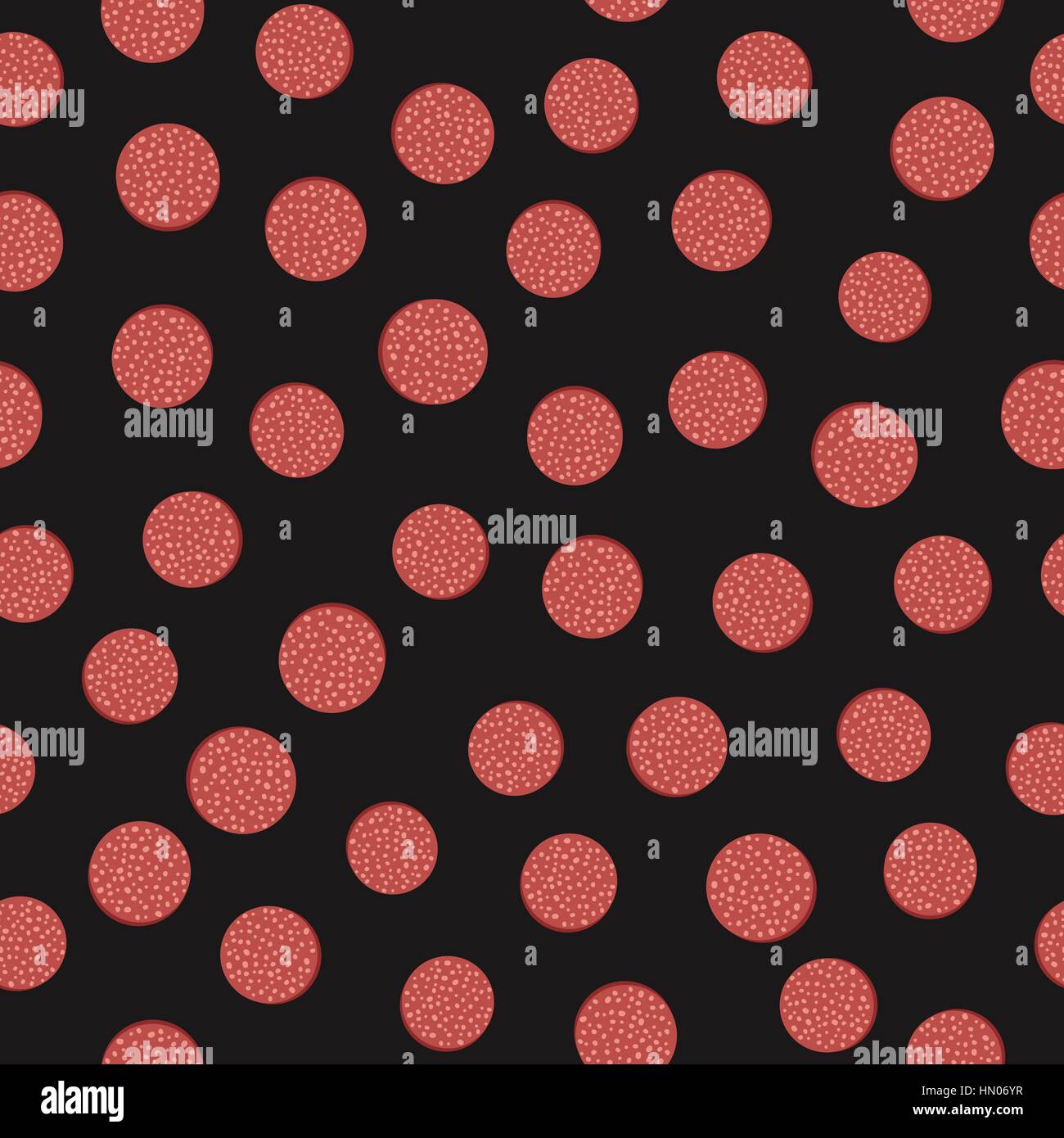 Pepperoni Pattern Seamless pepperoni pattern Stock Vector Images - Alamy