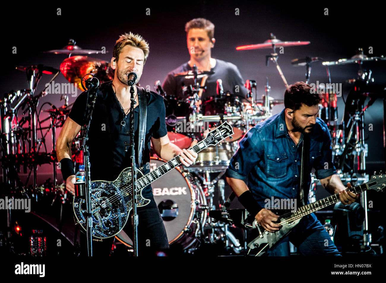 Nickelback live at Londons O2 Arena Stock Photo: 133386174 ...