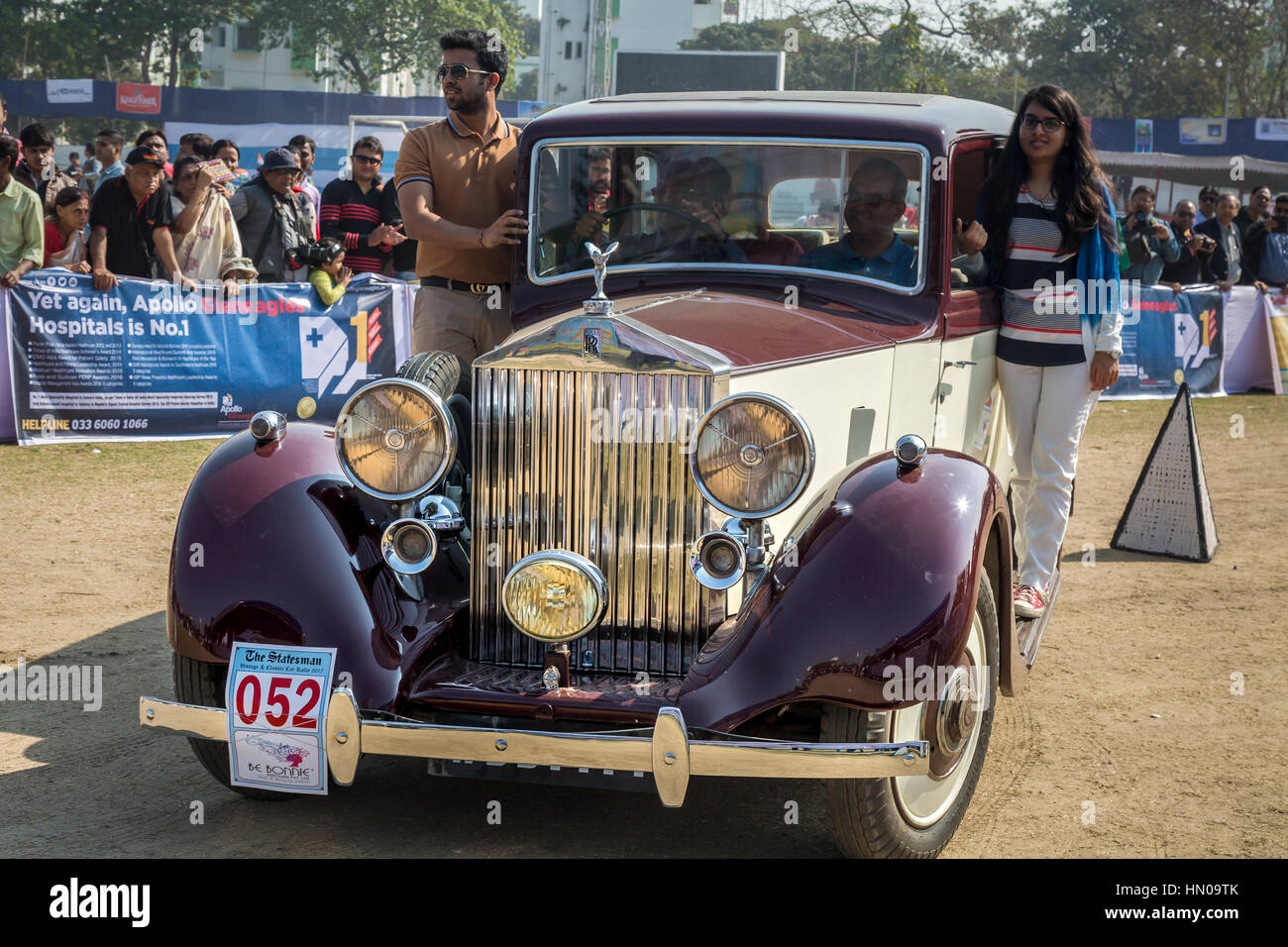 The Statesman Vintage car rally and road show 2017 at Fort William