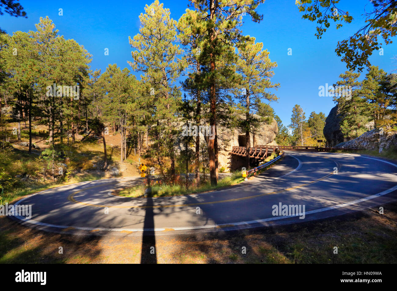 Pigtail Bridge, Iron Mountain Road, Peter Norbeck Scenic Highway
