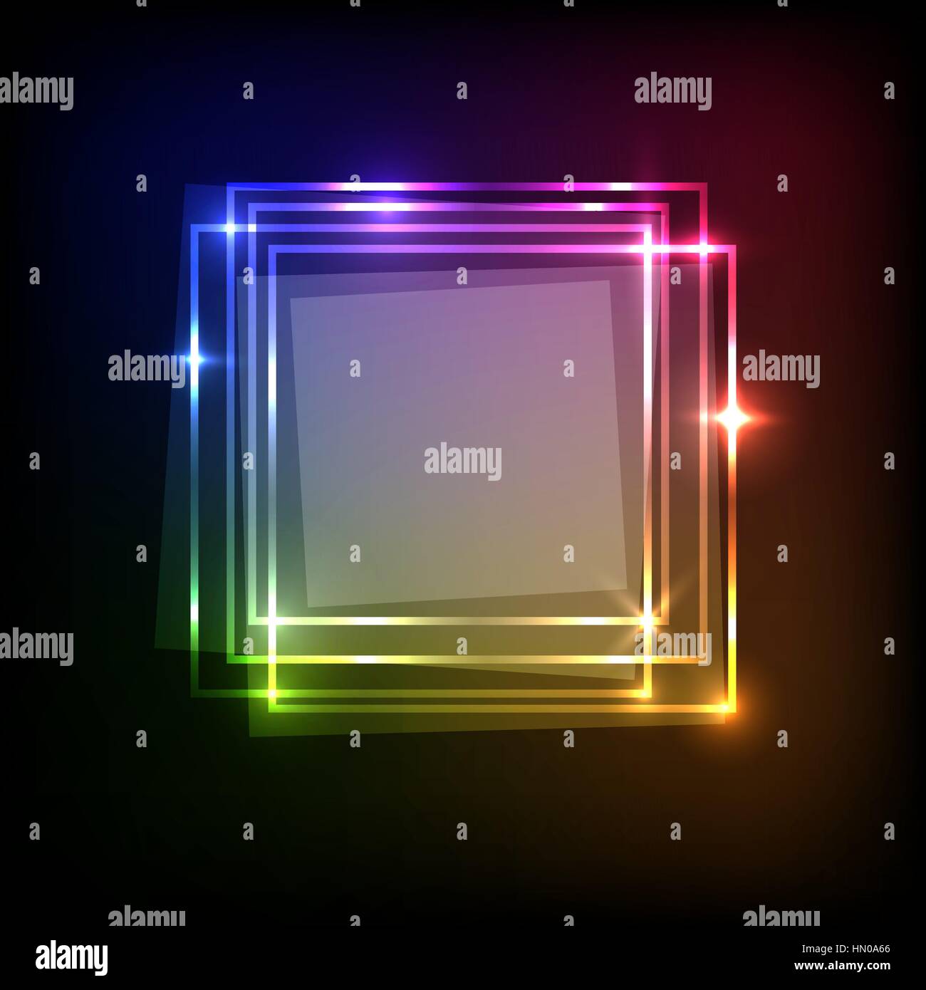 Abstract background glowing squares Stock Vector Images - Alamy
