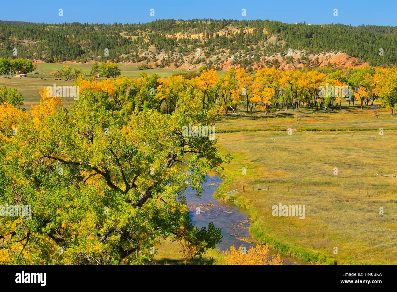 Ranch, Hulett, Wyoming, USA Stock Photo Alamy