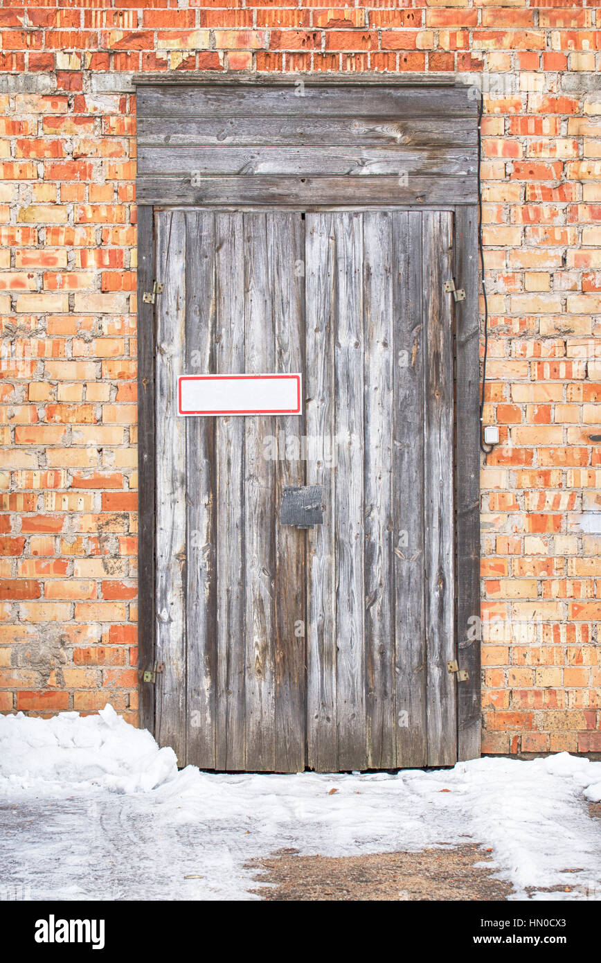 wooden plank door Stock Photo Alamy