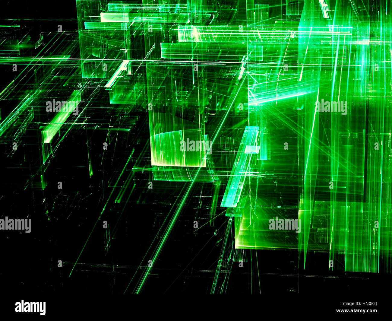Glass structure - abstract digitally generated image Stock Photo - Alamy