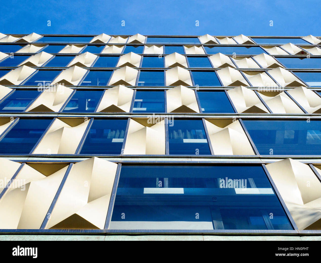 Building Facade - Barcelona, Spain Stock Photo