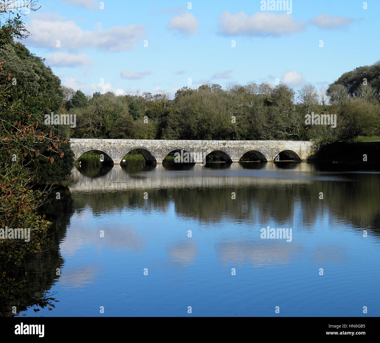 Eight Arches Bridge Stock Photo - Alamy