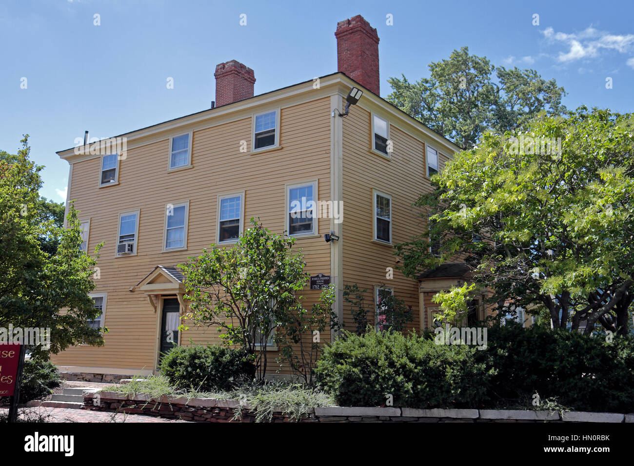 Joshua Phippen House, an 18th Century house in Salem Maritime National