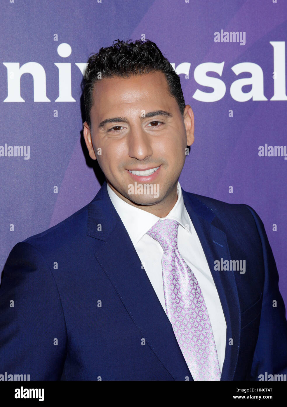 Josh Altman arrives at the NBCUniversal Press Tour at the 2015 TCAs on