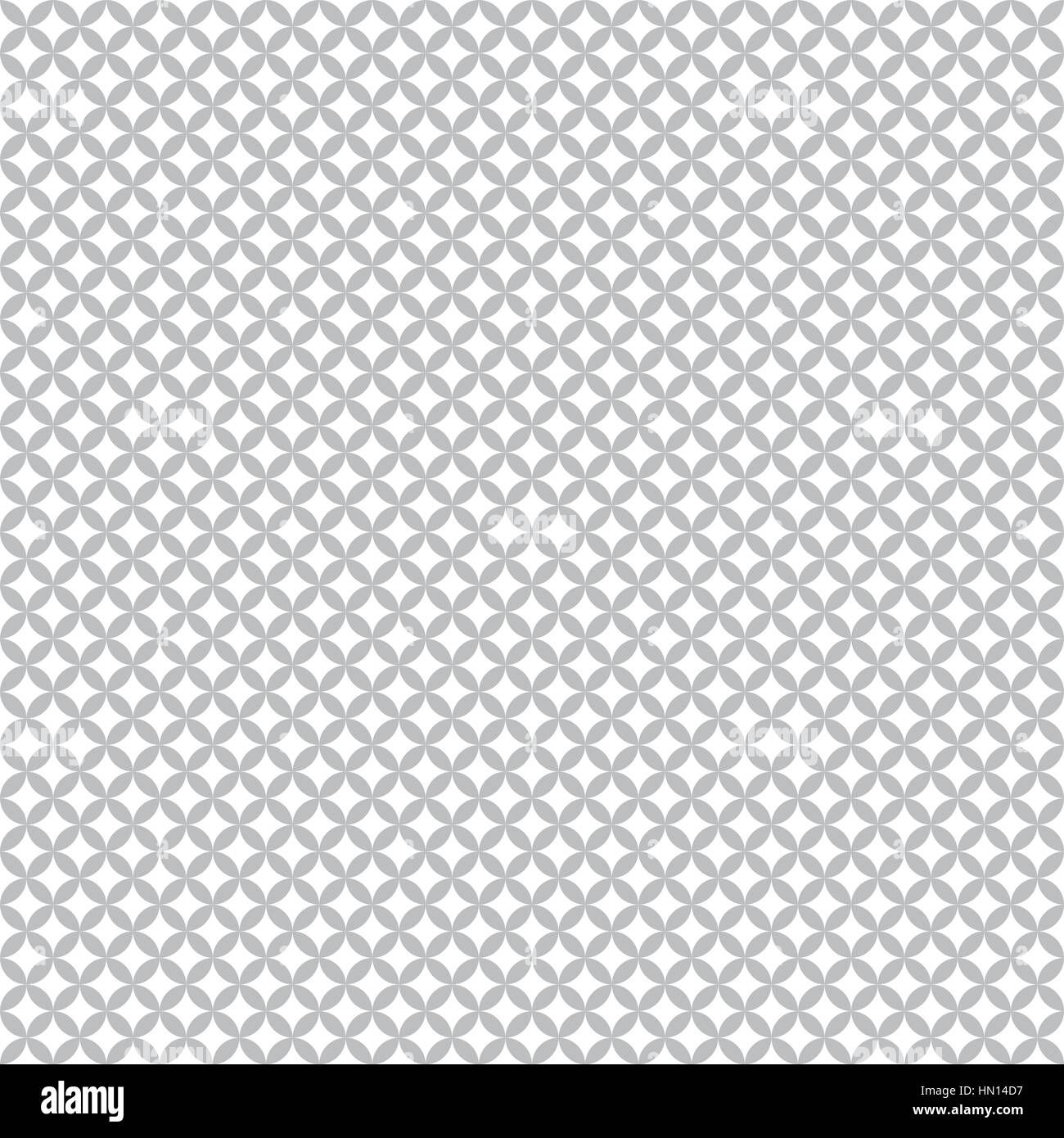 Seamless pattern. Vintage geometric texture with intersecting circles ...