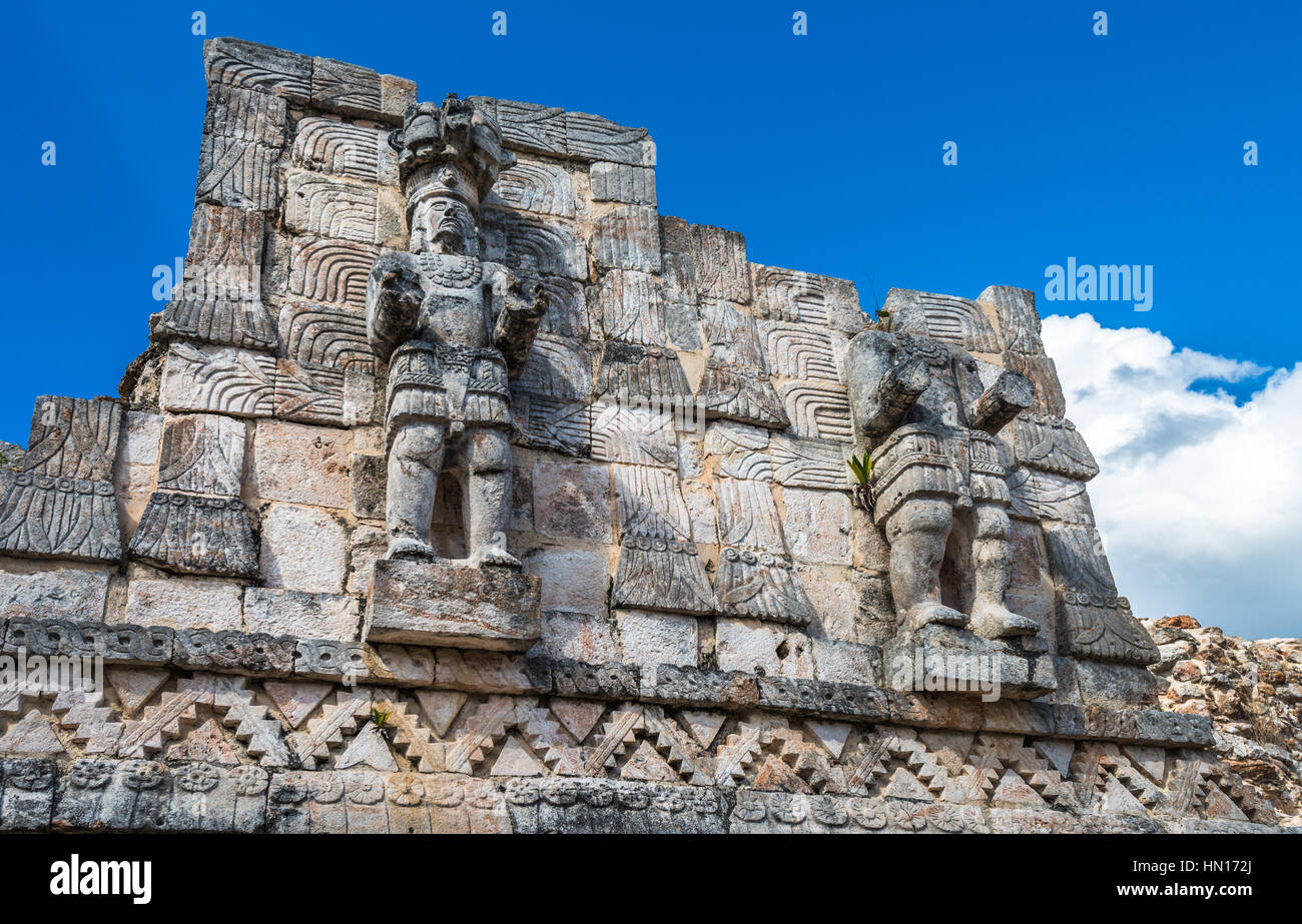 Kabah, Maya archaeological site, Puuc road, Yucatan, Mexico Stock Photo ...