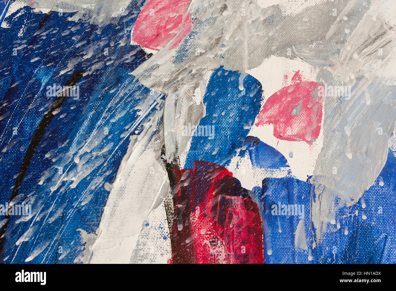 White gray abstract painting hi-res stock photography and images - Alamy