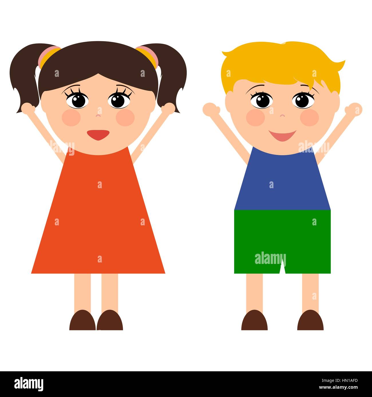 Teenage boy dress Stock Vector Images Alamy