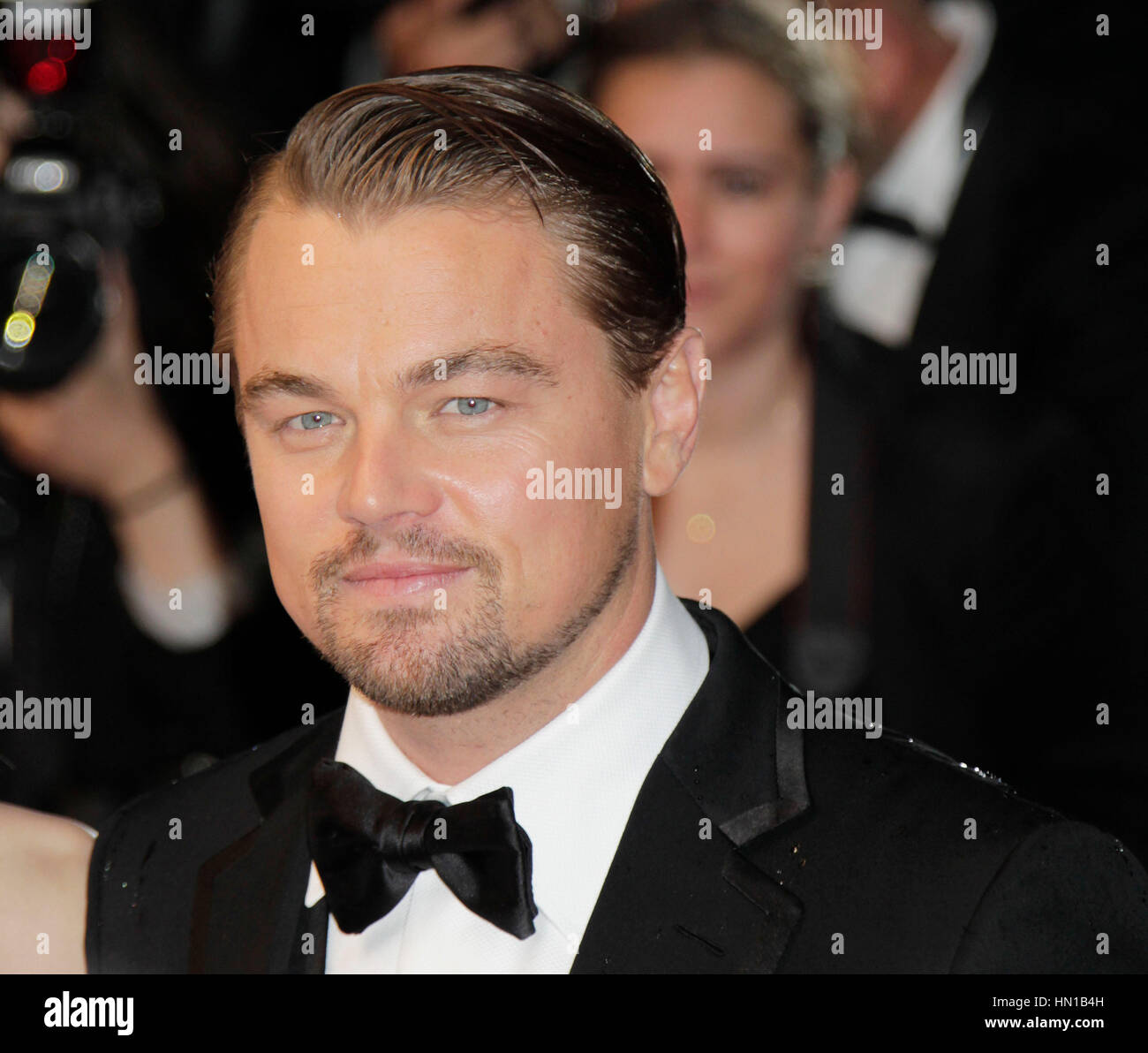 Leonardo DiCaprio attends the premiere for the film, 'The Great Gatsby' at the 66th Cannes Film Festival in Cannes, France on May 15, 2013. Photo by Francis Specker Stock Photo