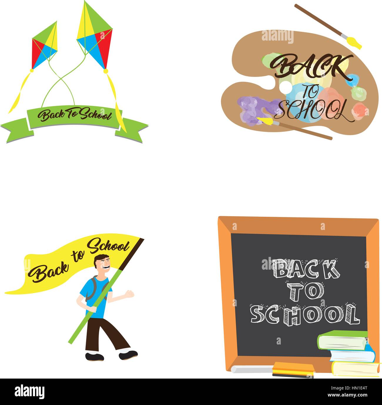 Back to school Stock Vector Image & Art - Alamy