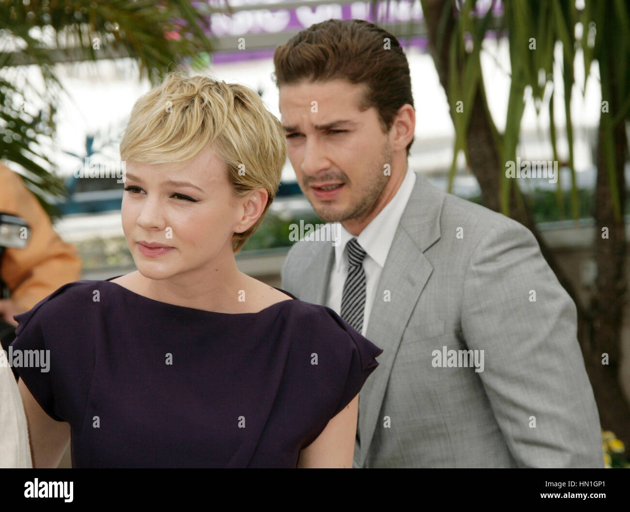 Carey Mulligan And Shia Labeouf At The Photocall For The Film Wall Street Money Never Sleeps
