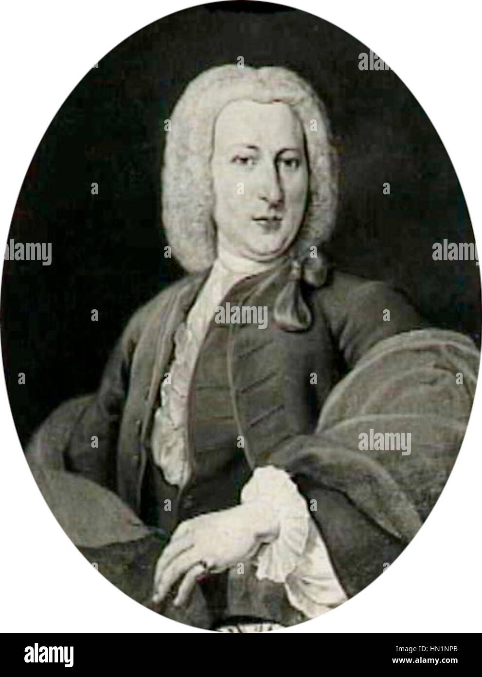 Michiel van Bolhuis (1713-1764) Stock Photo