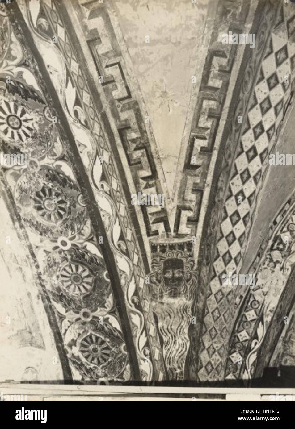 Maestro oltremontano, innesti della volta del transetto destro con