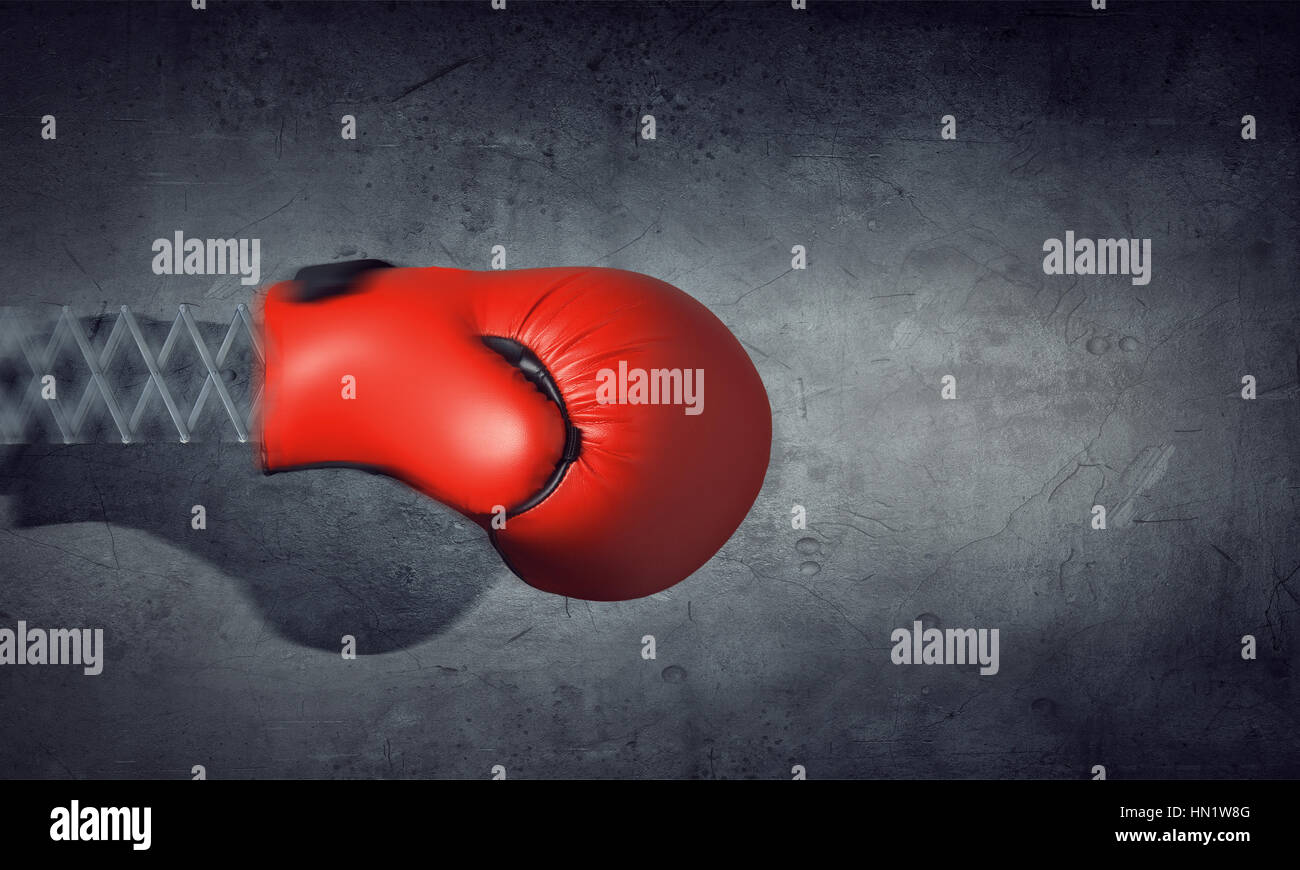 Boxing glove spring hires stock photography and images Alamy