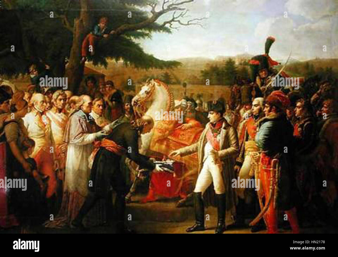 Austrian victory over napoleon hi-res stock photography and