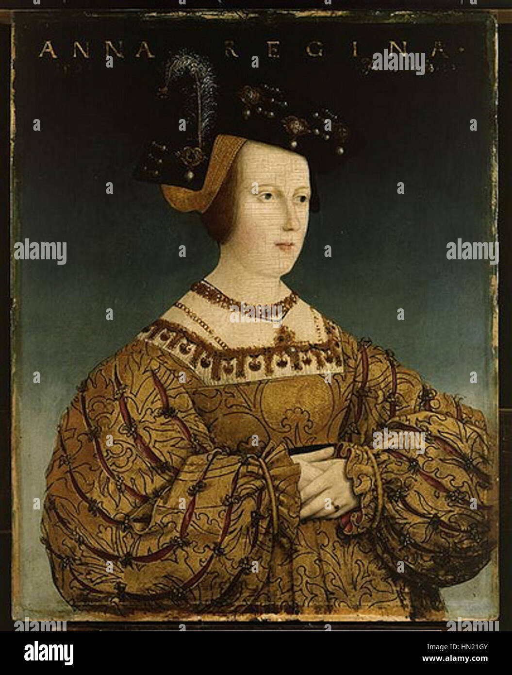 Hans maler anne jagelon Stock Photo Alamy