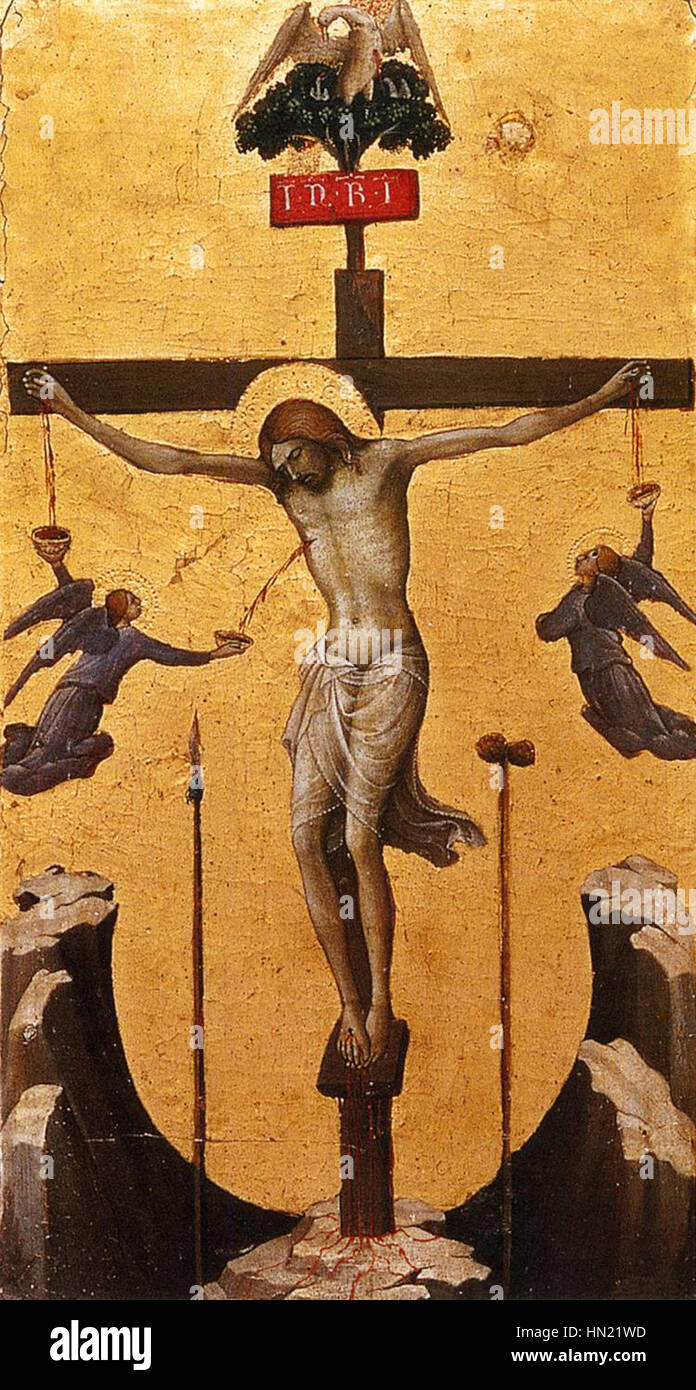 Lorenzo Monaco - Crucifixion - WGA13584 Stock Photo