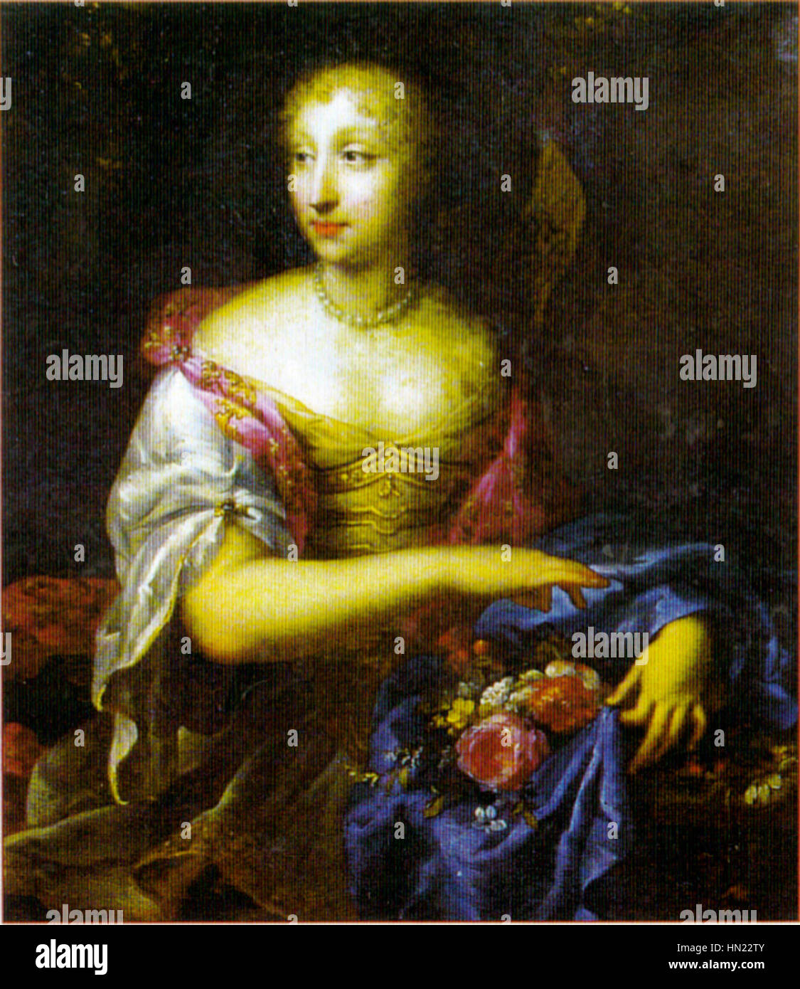 Mignard - Suzanne de Fabri de Rians, comtesse de Valbelle Stock Photo