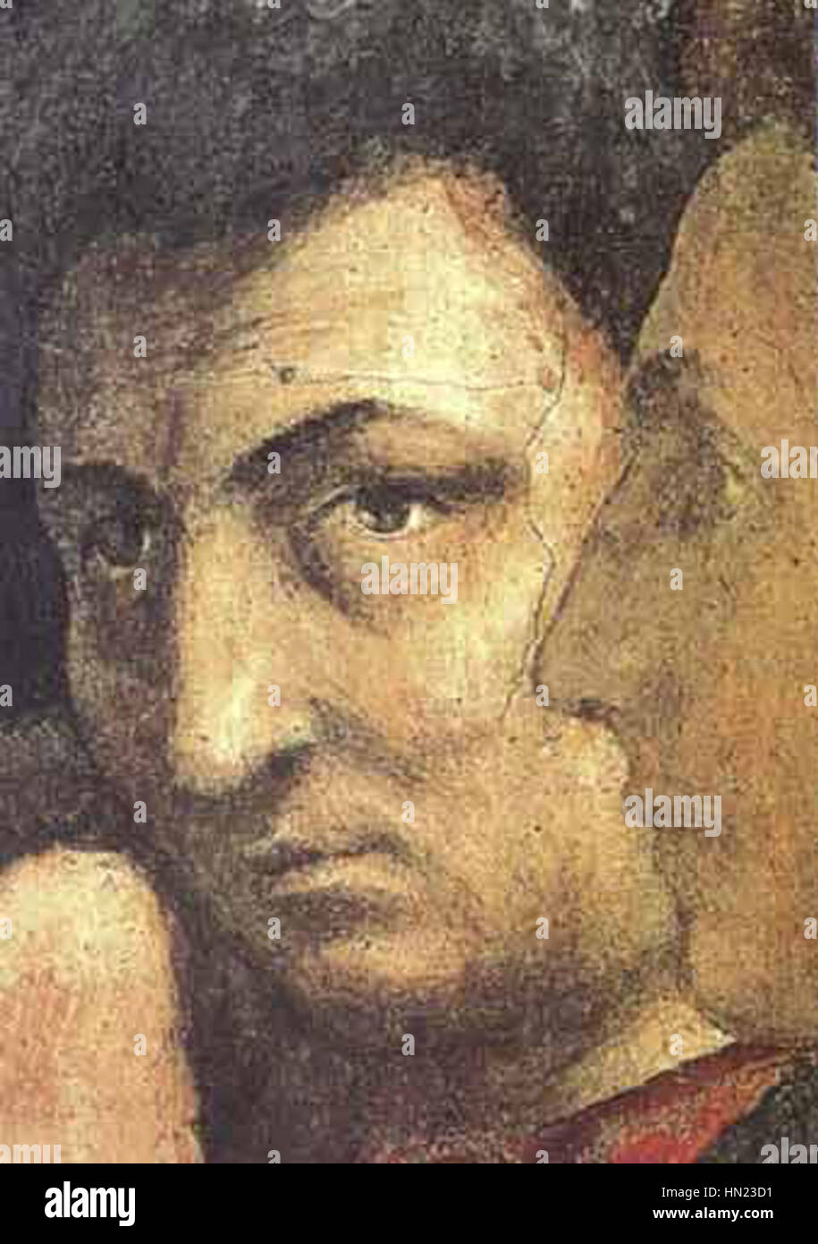Masaccio Self Portrait Stock Photo - Alamy