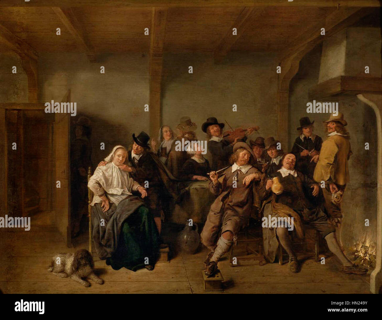 Molenaer, Joyeuse compagnie Stock Photo Alamy