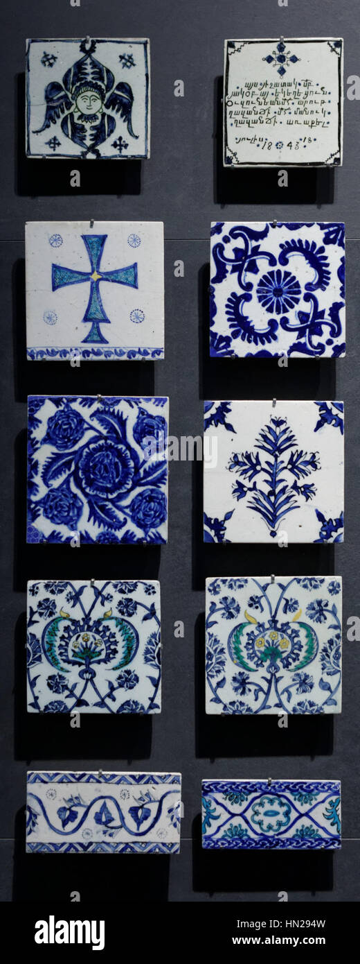 Louvre carreaux ottomans 02 Stock Photo Alamy