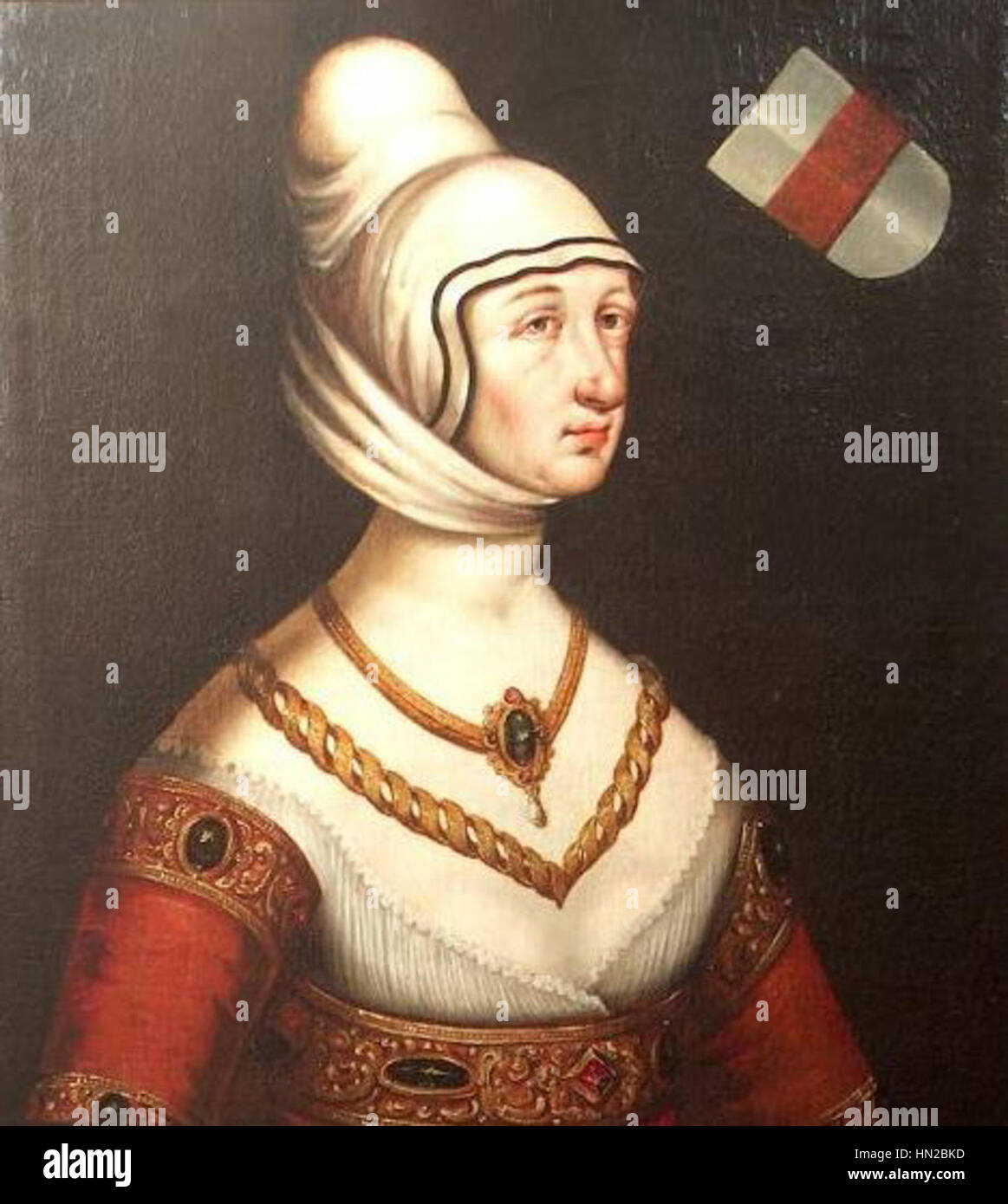 Margaret of Austria electress of Saxony Stock Photo Alamy