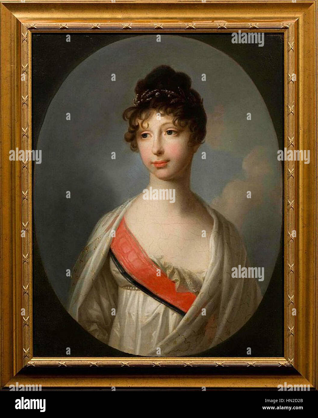Maria Pavlovna of Saxe-Weimar-Eisenach by Tischbein (GIM) Stock Photo