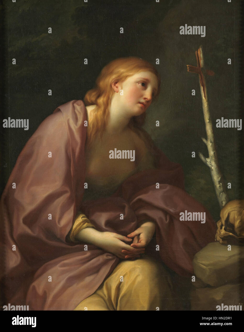 Magdalena penitente, de Anton Raphael Mengs (Museo del Prado Stock ...