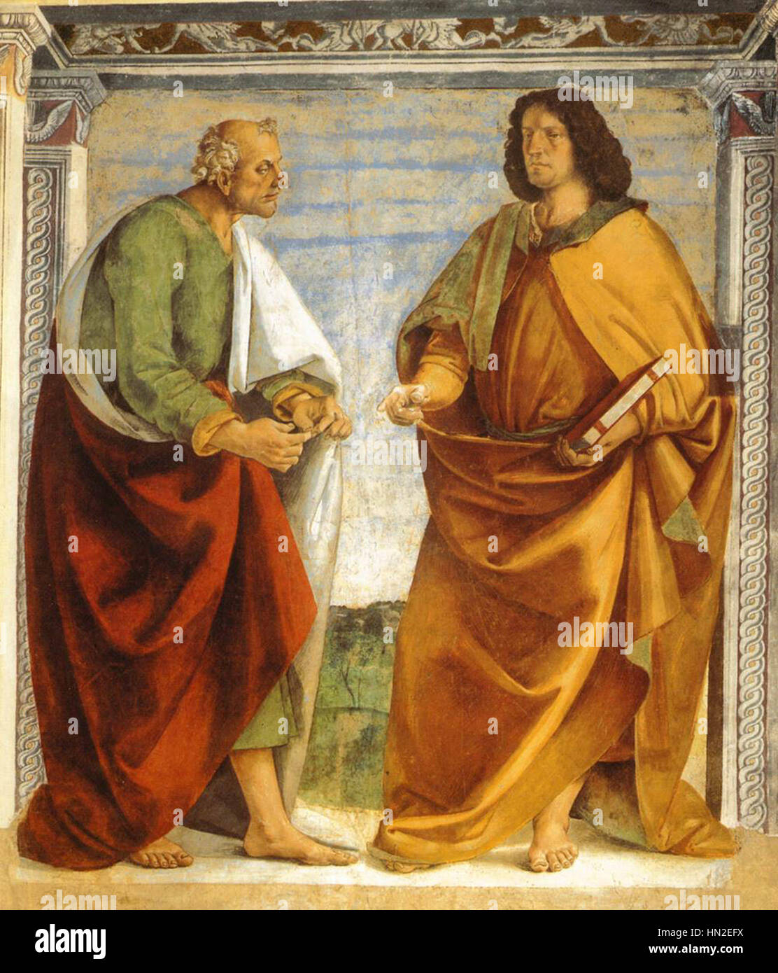 Two apostles hi-res stock photography and images - Alamy