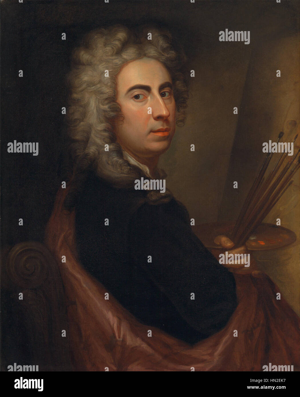 Marcellus Laroon the Elder SelfPortrait (ca. 1700) Google Art