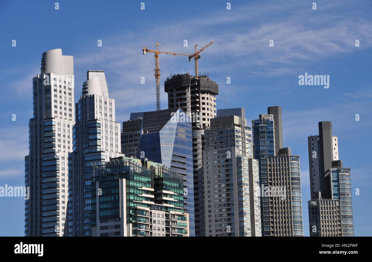 Torres de puerto madero Stock Photo