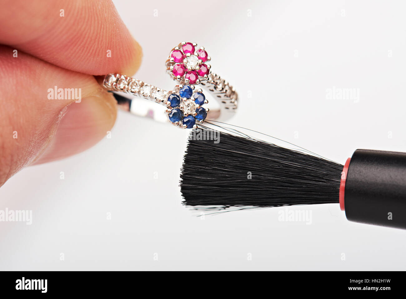 Jewelry brush hi-res stock photography and images - Alamy