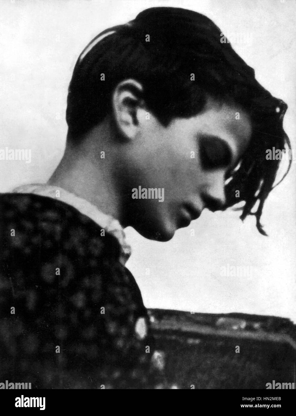 Sophie Scholl, who was in the German Resistance, was beheaded after the assassination attempt against Hitler on July 20th, 1944 Germany - WarSecond World War Stock Photo