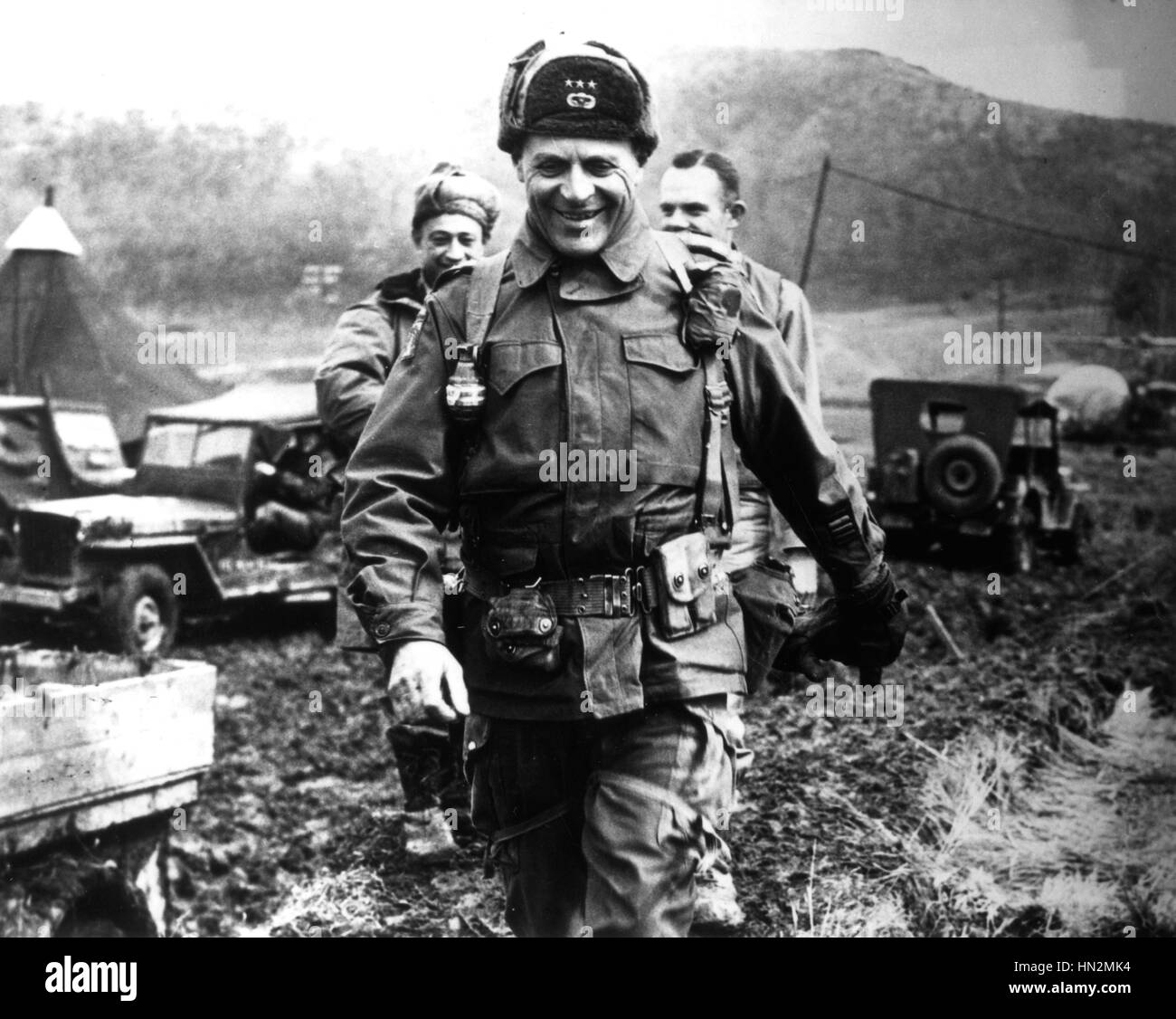 General Ridgway, Korean 8th army's supreme commander March 5, 1951 Korean war Washington. National archives Stock Photo