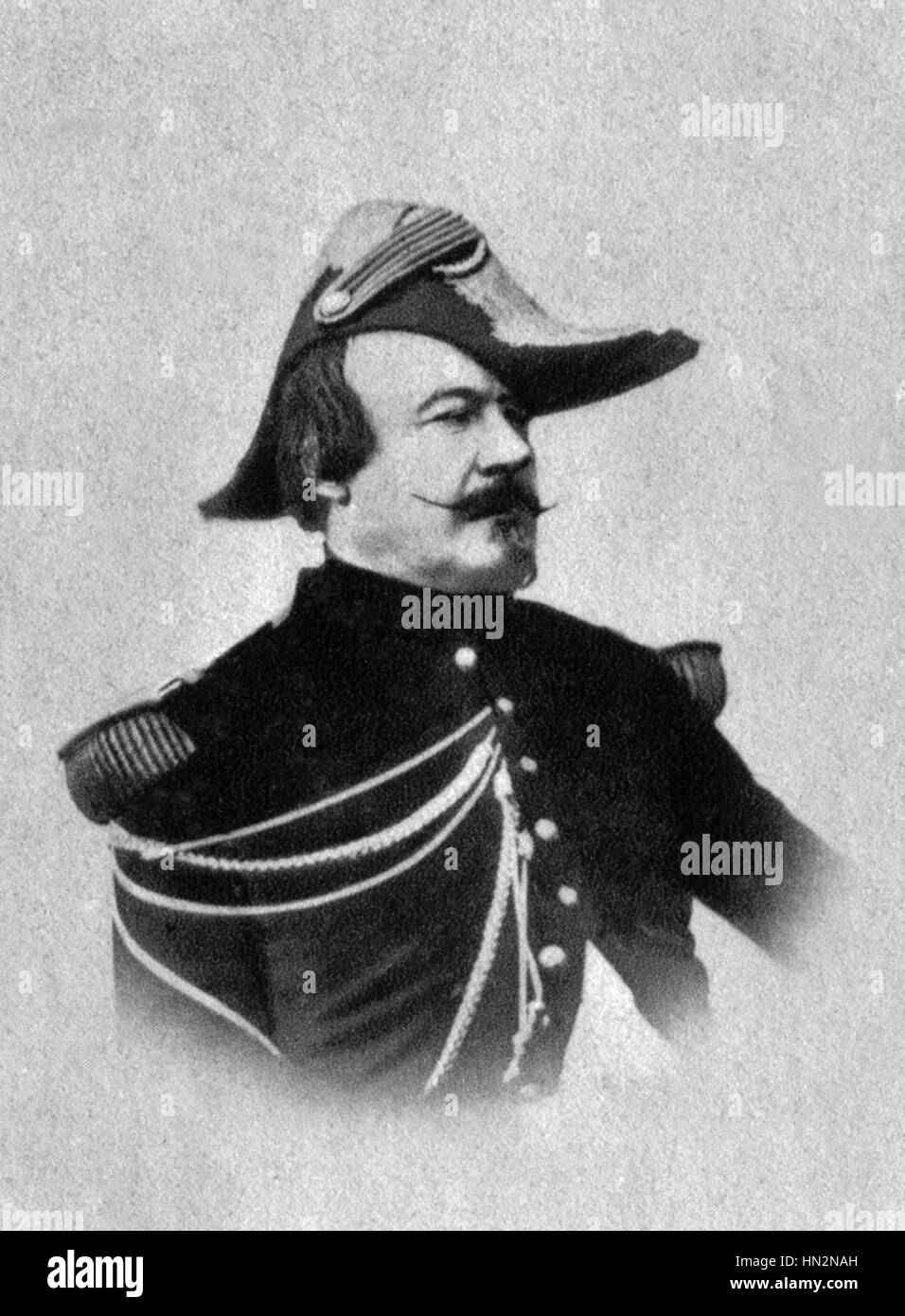 Portrait of Marshal Francois Certain de Canrobert (1809-1895) 1869 France Stock Photo