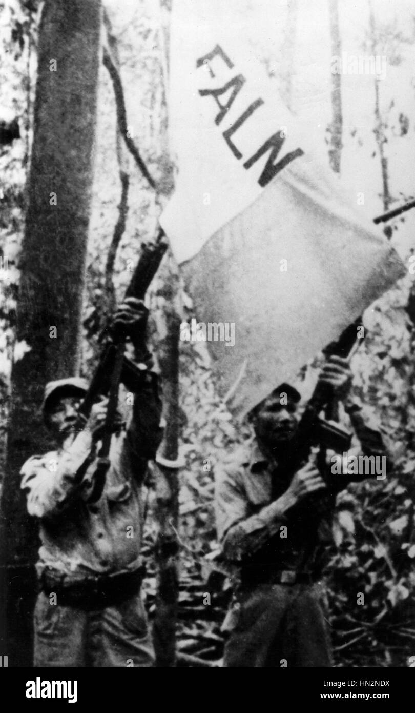 Cuban Revolution. Guerrillas in the bush 20th century Cuba Stock Photo